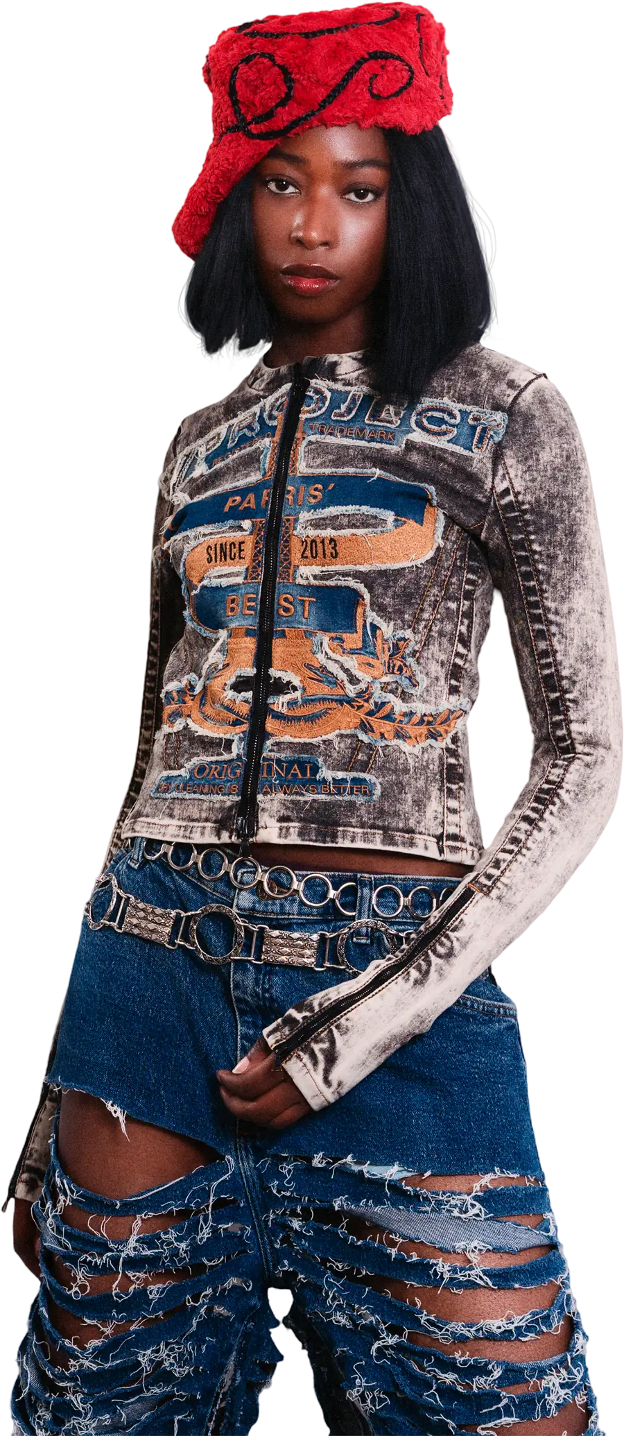 Look éditorial REROOM — Y/Project × Marxen